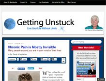 Tablet Screenshot of gettingunstuckllc.com